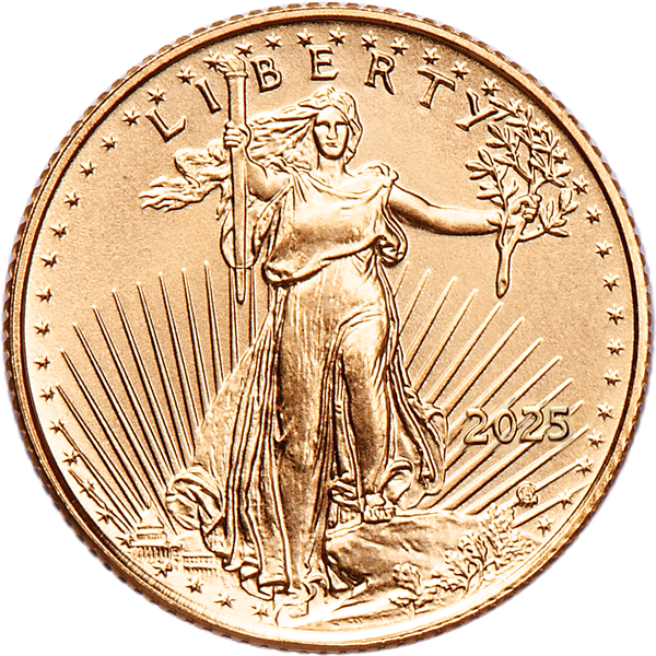 2025 $5 1/10 oz. Gold American Eagle