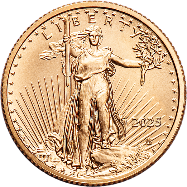2025 $10 1/4 oz. Gold American Eagle