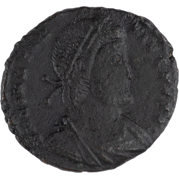 A.D. 337-361 Constantius II Chi-Rho Bronze Centenionalis
