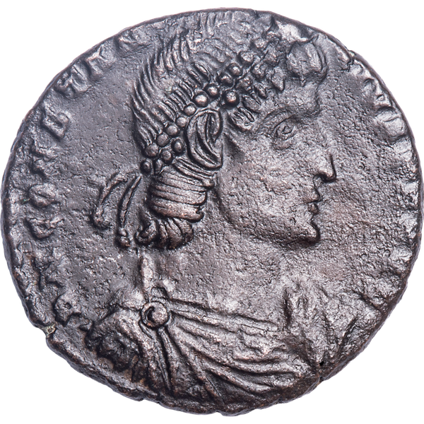 A.D. 337-361 Constantius II Chi-Rho Bronze Centenionalis