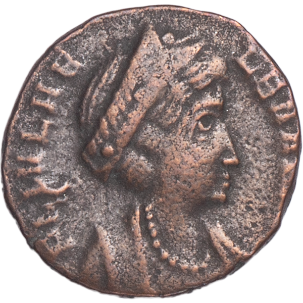 A.D. 324-330 Helena Bronze Reduced Follis