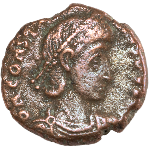 A.D. 337-361 Constantius II Bronze Centenionalis, Fallen Horseman Reverse