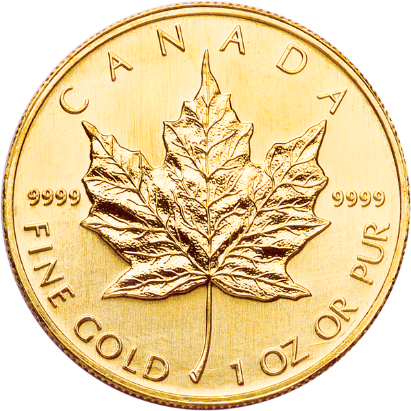 Canada 1 oz Gold $50 Maple Leaf UNC