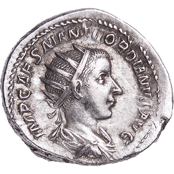 A.D. 238-244 Gordian III Silver Antoninianus | LittletonCoin