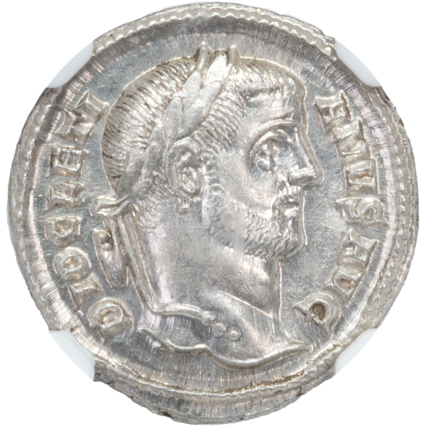 A.D. 284-305 Diocletian Silver Argenteus