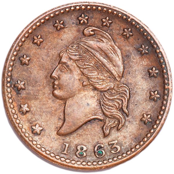 1862-1864 Patriotic Civil War Token