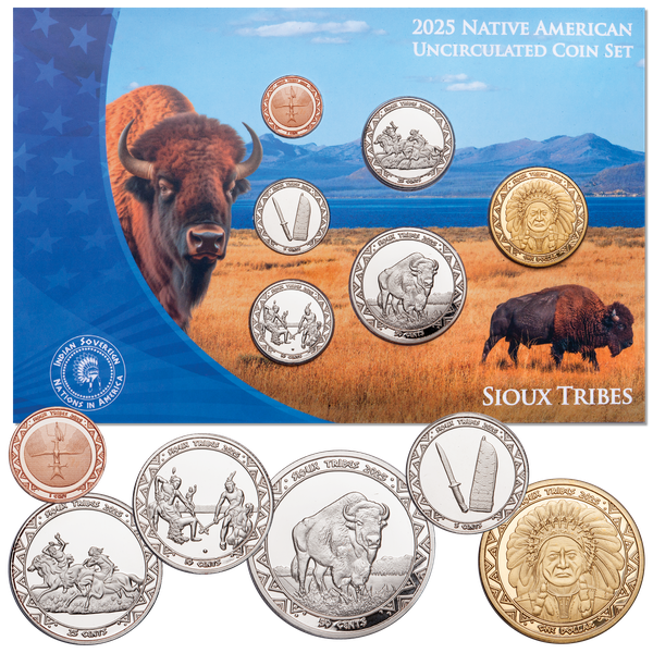 2025 Jamul Indian Coin Set - Sioux Nation