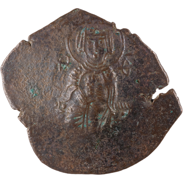 A.D. 1092-1203 Billon Scyphate Mary