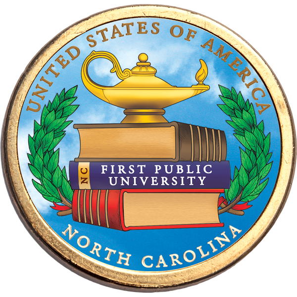 2021 Colorized North Carolina U.S. Innovation Dollar