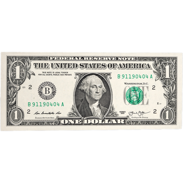 2013 $1 Federal Reserve Note with 911 Serial Number