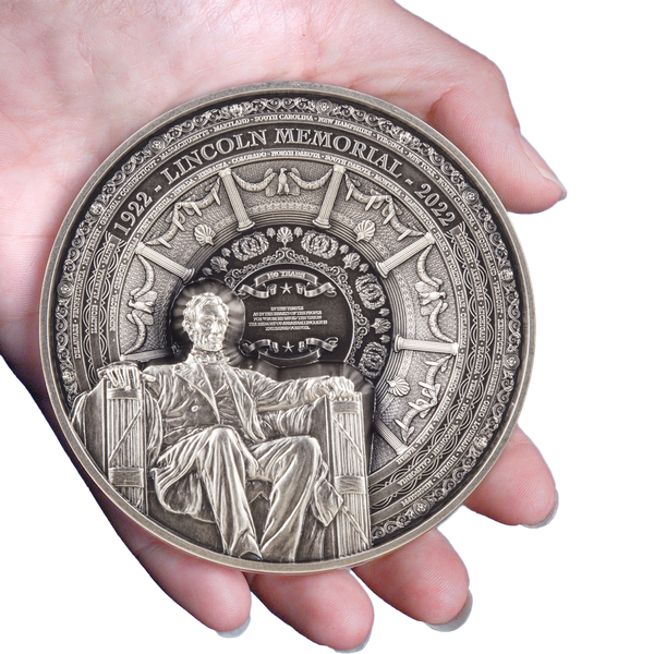 2022 Samoa 1 Kilo Silver $25 Lincoln Memorial | Littleton Coin Company