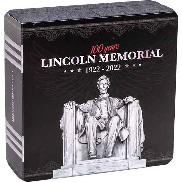 2022 Samoa 1 Kilo Silver $25 Lincoln Memorial | Littleton Coin Company