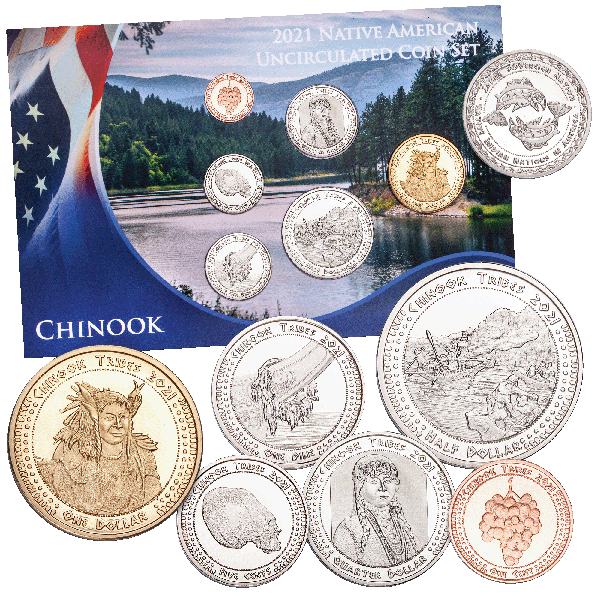 2021 Jamul Indian Coin Set - Chinook Tribe | Littleton Coin Company