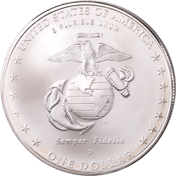 2005-P Marines Silver Dollar | Littleton Coin Company