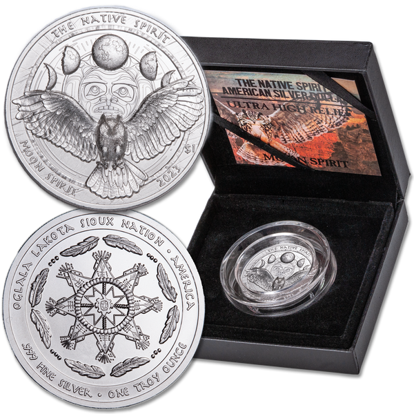 2023 UNA.LION 1oz Silver/GPセット