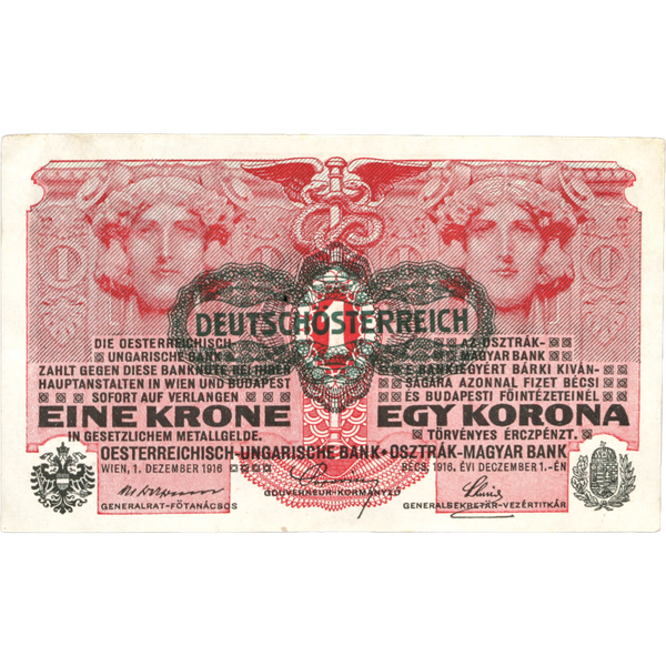 ND (1919) Austria 1 Krone Bank Note
