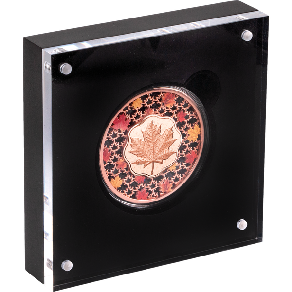 2023 SI 2 oz. Filigree Silver Maple Leaf | Littleton Coin