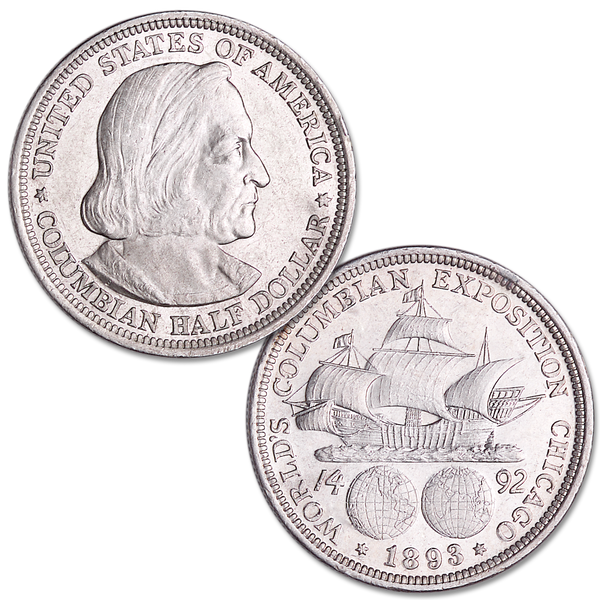 1892-1893 World’s Columbian Exposition Half Dollar