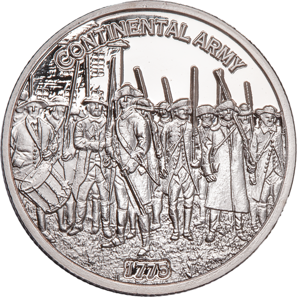 America 250th Niue Half Dollar Continental Army