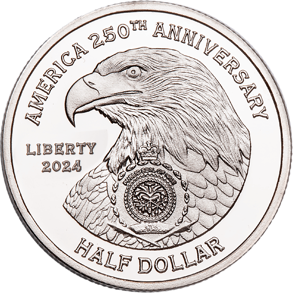 America 250th Niue Half Dollar Fort Ticonderoga | Littleton Coin