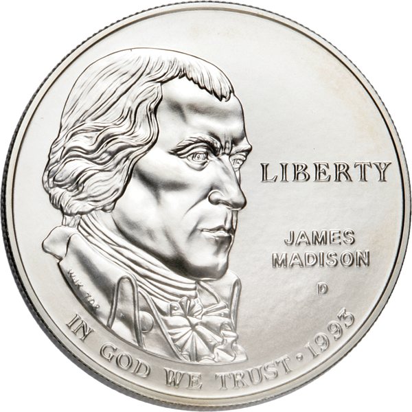 1993 Bill of Rights Silver Dollar | Littleton Coin Company