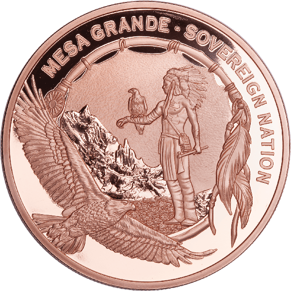 2024 Mesa Grande 5 oz Copper $1 Turtle Island |LittletonCoin