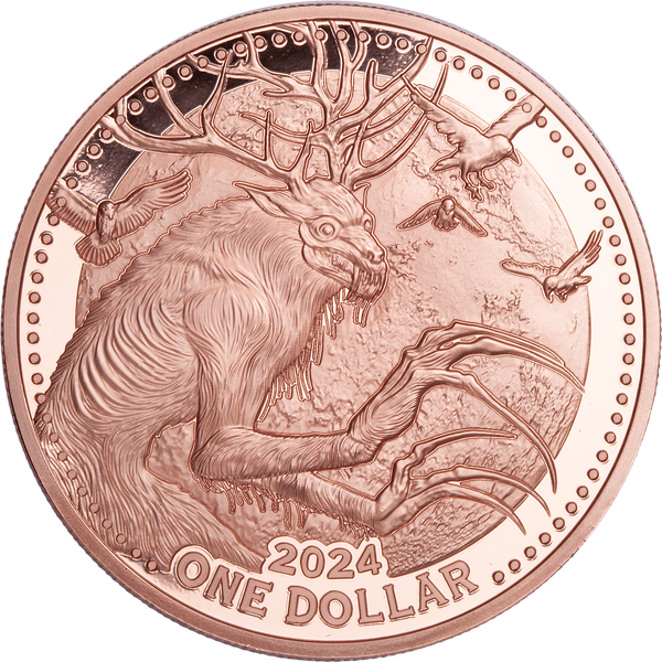 2024 Mesa Grande 5 oz. Copper $1 Wendigo