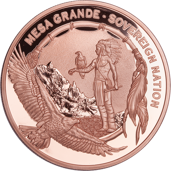 【国内正規総代理店アイテム】 2024 Mesa Grande 5 oz. Copper $1 Skinwalker | Littleton Coin 