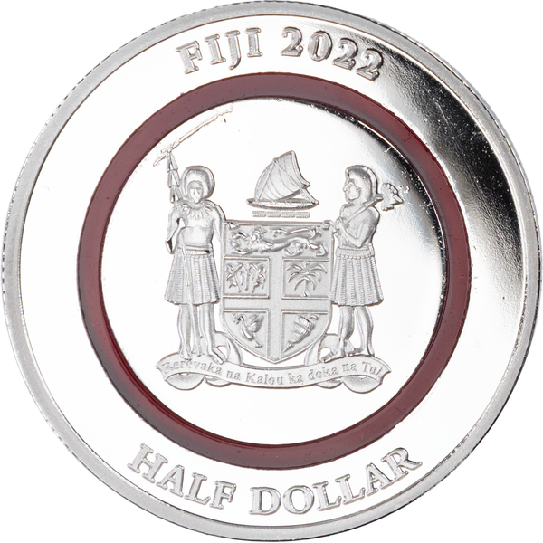 2022 Fiji Santa Claus Half Dollar | Littleton Coin Company