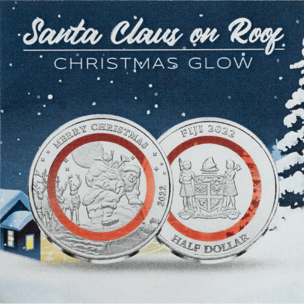 2022 Fiji Santa Claus Half Dollar | Littleton Coin Company