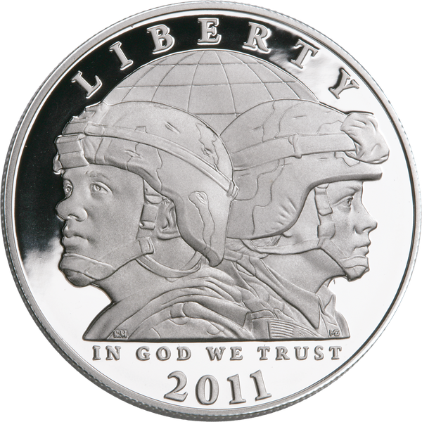 2011-S U.S. Army Commemorative Silver Dollar