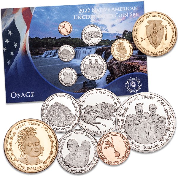 2022 Jamul Indian Coin Set - Osage | Littleton Coin Company