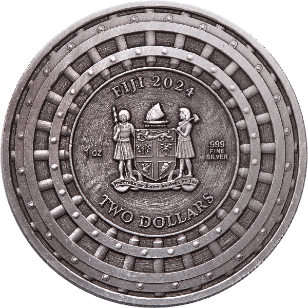 2024 Fiji 1 oz. Silver $2 Coin Vault | Littleton Coin Company