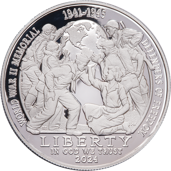 2024-P Greatest Generation Commemorative Silver Dollar