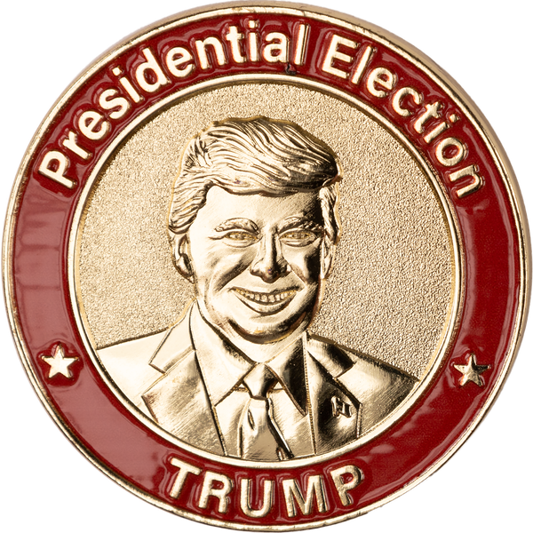 2024 Donald Trump Presidential Election Challenge Coin