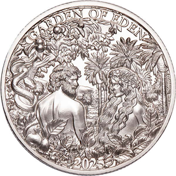 2025 Niue Half Dollar Bible Stories - Garden of Eden