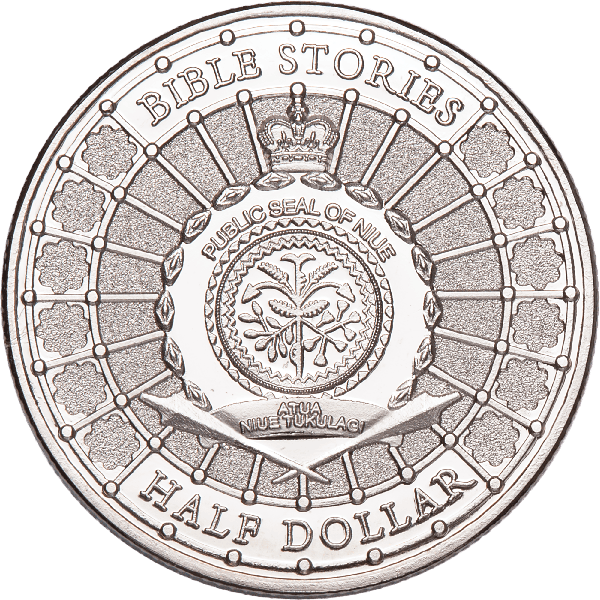2025 Niue Half Dollar Bible Stories - Garden of Eden | Littleton