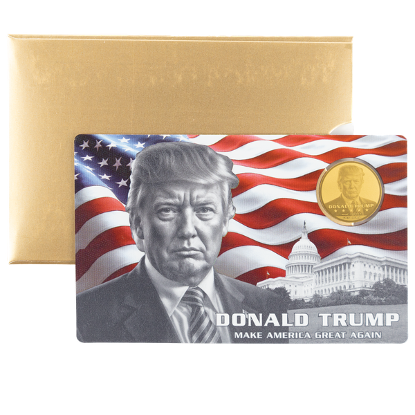 Trump Gold Coin Card