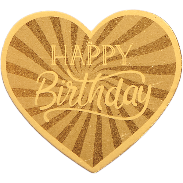 Republic of Chad Gold 3000 CFA Happy Birthday with Box