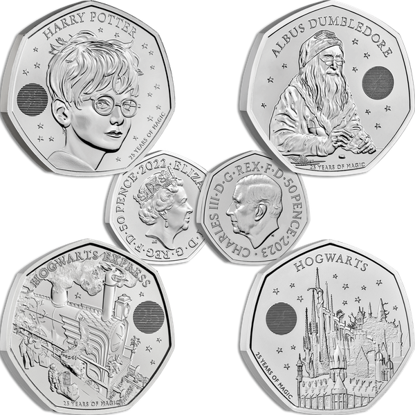 2022-2023 Great Britain 50 Pence Harry Potter Series