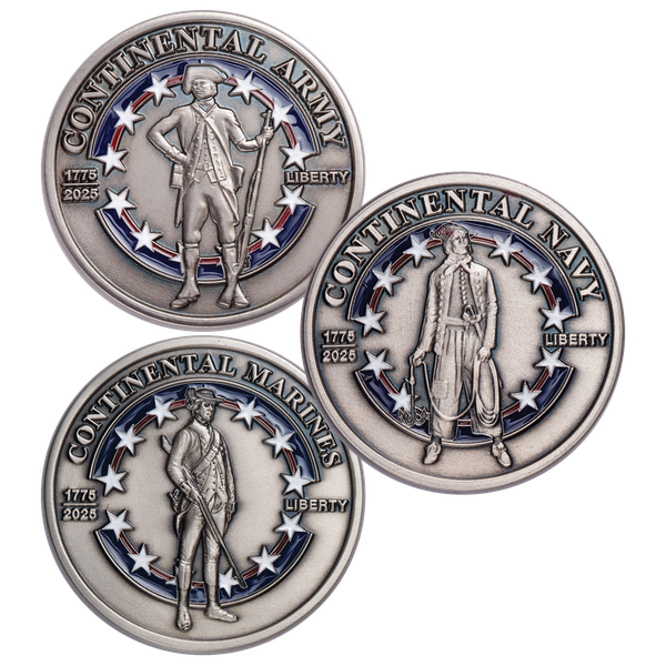 Military Service Challenge Coins