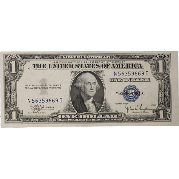 1935C $1 Silver Certificate VF | Littleton Coin Company