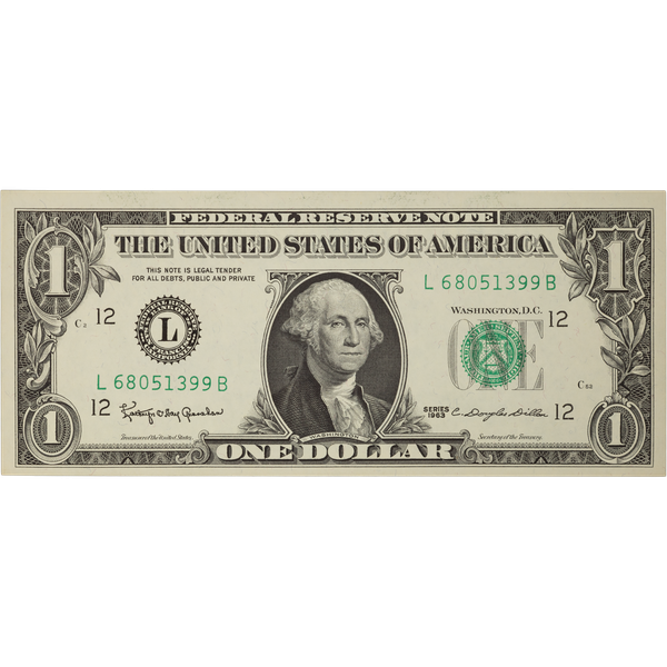 Series 1963 $1 Federal Reserve Note
