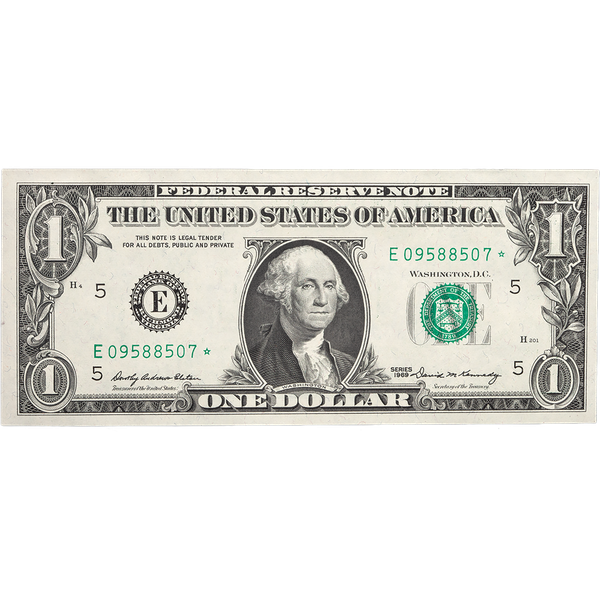 1969 $1 Federal Reserve Star Note - Richmond