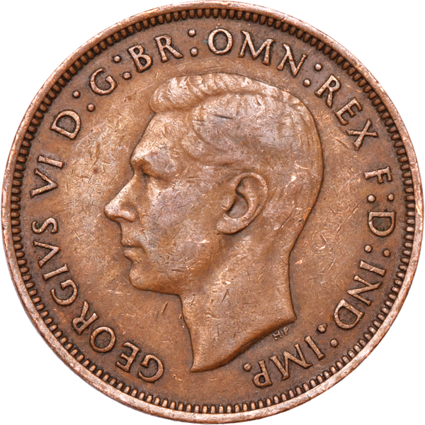 1937-1948 King George VI Penny