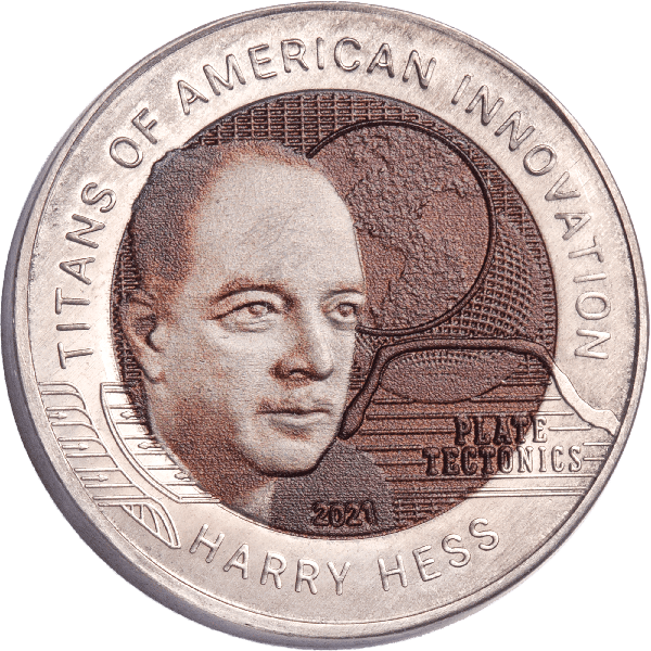 2021 Ghana Titanium 2 Cedis Titans of American Innovation - Harry