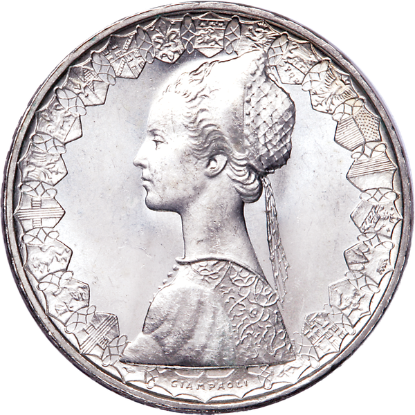 1958-2001 Italy Silver 500 Lire