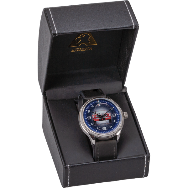 1965 Ford Mustang Fastback Colorized Eisenhower Dollar Watch