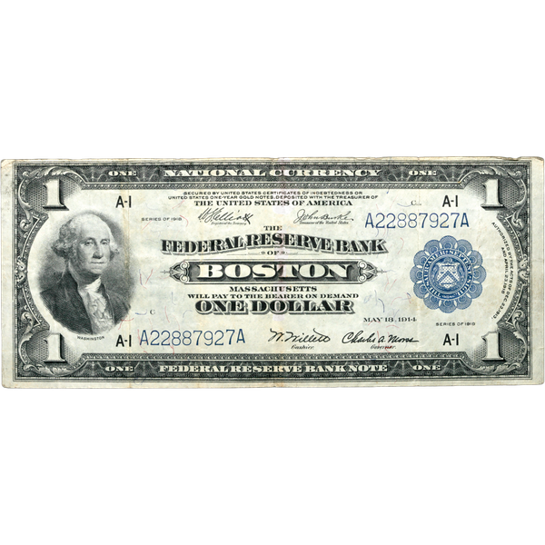 EEUU - 1 Dolar 1918  Bank notes, Money notes, Money poster