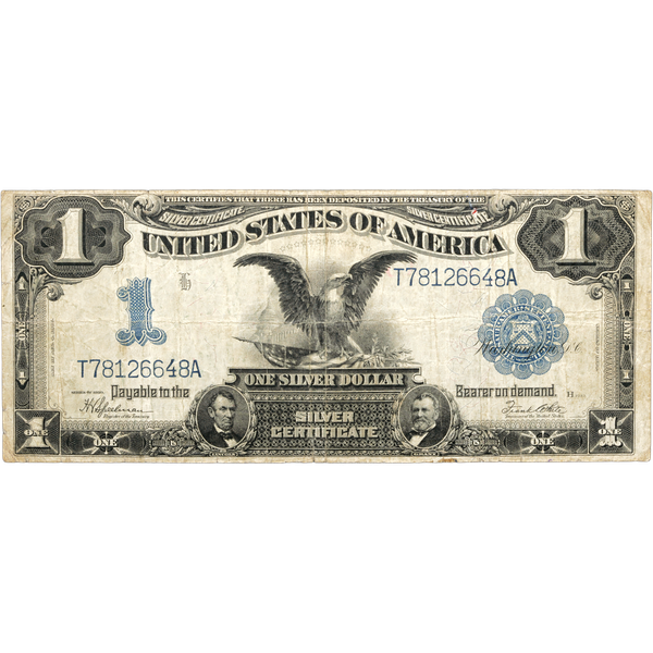 1899 $1 Silver Certificate, Black Eagle